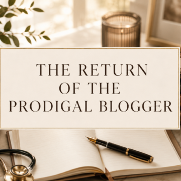 THE RETURN THE RETURN OF THE PRODIGAL BLOGGER